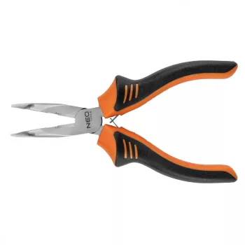 NEO Hosszúcsőrű fogó, hajlított 160mm (01-254)