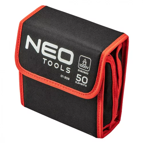 NEO Csavarhúzó készlet 1000V, szigetelt, 50db (01-309)