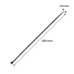 NEO Kábelkötegelő, gyorskötöző, EXTREME, UV álló, fekete, 2,5x200mm, 20db/cs (01-623)