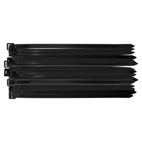 NEO Kábelkötegelő, gyorskötöző, EXTREME, UV álló, fekete, 7,6x200mm, 50db/cs (01-638)