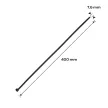 NEO Kábelkötegelő, gyorskötöző, EXTREME, UV álló, fekete, 7,6x400mm, 50db/cs (01-640)