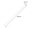 NEO Kábelkötegelő, gyorskötöző, EXTREME, UV álló, fehér, 2,5x150mm, 100db/cs (01-648)
