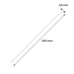 NEO Kábelkötegelő, gyorskötöző, EXTREME, UV álló, fehér, 3,6x200mm, 20db/cs (01-653)