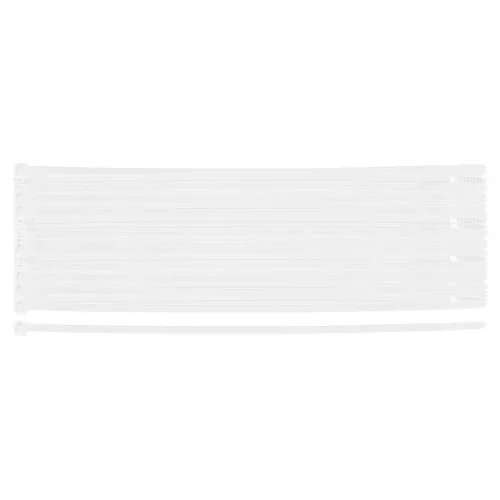 NEO Kábelkötegelő, gyorskötöző, EXTREME, UV álló, fehér, 4,8x200mm, 100db/cs (01-659)