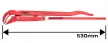 NEO Csőfogó 45fok, 2" , CrV, Line, 530mm (02-428)