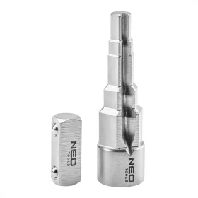   NEO 2az1-ben Lépcsős cafni kulcsbetét, víz-fűtés csatlakozókhoz 1/2", 3/8", 15/32" (02-443)