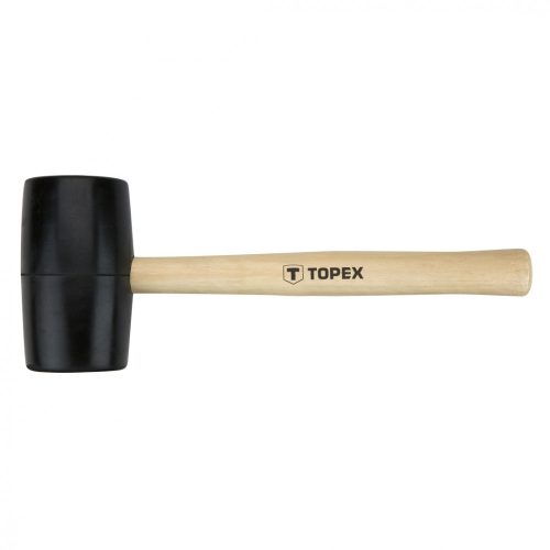 TOPEX Gumikalapács 58mm/450g, keményfa nyél (02A344)