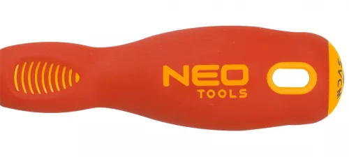 NEO Csavarhúzó lapos 2.5X75 1000V szigetelt (04-051)