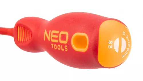 NEO Csavarhúzó lapos 5.5X125 1000V szigetelt (04-054)