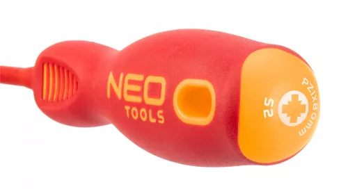 NEO Csavarhúzó PZ1X80 1000V, szigetelt (04-062)