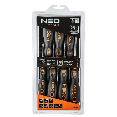 NEO Csavarhúzó készlet 7db (04-206)