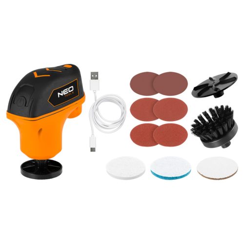NEO Mini multifunkciós készülék, polírozó 4V, Li-Ion, USB-C (04-604)