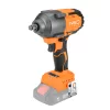 NEO Akkus szénkefementes ütvecsavarozó, 1/2" (négyszög) Energy+, 18V, 850Nm, akku nélkül (04-608)