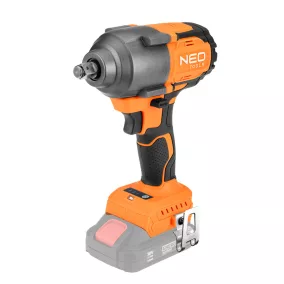   NEO Akkus szénkefementes ütvecsavarozó, 1/2" (négyszög) Energy+, 18V, 850Nm, akku nélkül (04-608)
