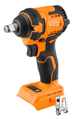 NEO Akkus szénkefementes ütvecsavarozó 1/2"(négyszög), Energy+, 18V, Kompakt méret, 350NM akku nélkül! (04-613)