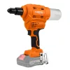NEO Akkus popszegecshúzó, Energy+, 18V, szegecsátmérő 2,4-6-4mm, húzóerő 12000 N (04-617)