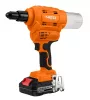 NEO Akkus popszegecshúzó, Energy+, 18V, szegecsátmérő 2,4-6-4mm, húzóerő 12000 N (04-617)