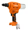 NEO Akkus popszegecshúzó, Energy+, 18V, szegecsátmérő 2,4-6-4mm, húzóerő 12000 N (04-617)