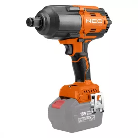   NEO Akkus szénkefementes ütvecsavarozó 1/2"(négyszög), Energy+, 18V, 1100NM akku nélkül!!! (04-618)