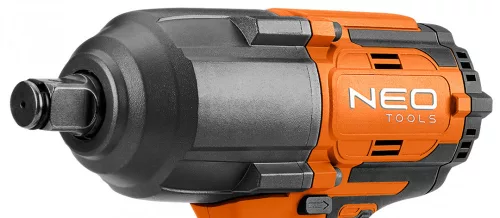 NEO Akkus szénkefementes ütvecsavarozó 1/2"(négyszög), Energy+, 18V, 1100NM akku nélkül!!! (04-618)