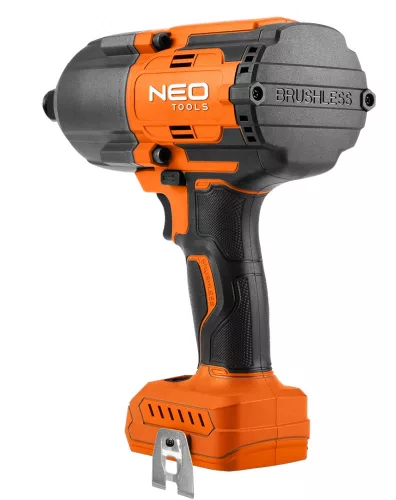 NEO Akkus szénkefementes ütvecsavarozó 1/2"(négyszög), Energy+, 18V, 1100NM akku nélkül!!! (04-618)