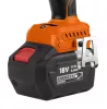 NEO Akkus szénkefementes ütvecsavarozó 1/2"(négyszög), Energy+, 18V, 1100NM akku nélkül!!! (04-618)