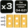 NEO Fűnyírókés készlet 04-621 robotfűnyíróhoz, 3db/cs (04-621-30)