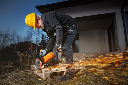 NEO Sarokcsiszoló, 3000W, 230mm, 3m-es gumikábel, 3 állású markolat, gyorszáras rögzítőanya (04-715)
