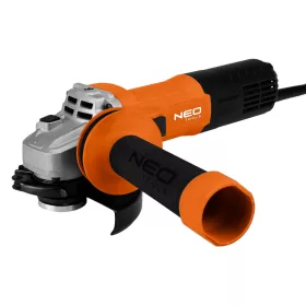   NEO Sarokcsiszoló, 1000W, 125mm, fordulatszám szabályzó,3m-es gumikábel, 2 állású markolat, gyorszáras rögzítőanya (04-716)