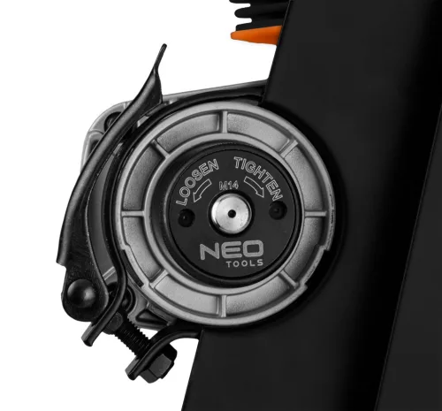 NEO Sarokcsiszoló, 1000W, 125mm, fordulatszám szabályzó,3m-es gumikábel, 2 állású markolat, gyorszáras rögzítőanya (04-716)