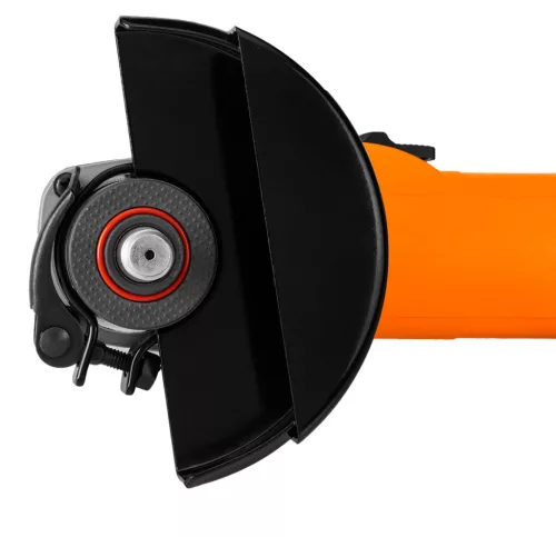 NEO Sarokcsiszoló, 1000W, 125mm, fordulatszám szabályzó,3m-es gumikábel, 2 állású markolat, gyorszáras rögzítőanya (04-716)