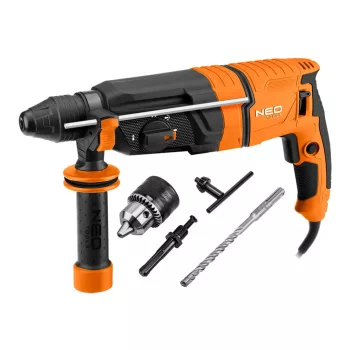   NEO Fúrókalapács vésőfunkcióval 900W / 3.5J, SDS Plus, tartozékokkal (04-723)