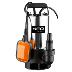   NEO Szennyvízszivattyú, inox ház, 900W, 17.000L/óra (04-735)
