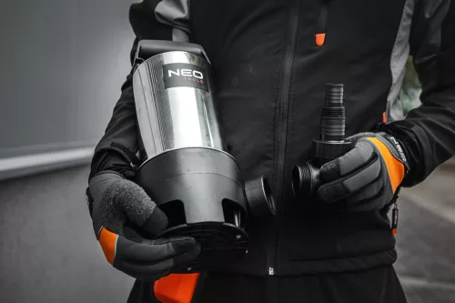 NEO Szennyvízszivattyú, inox ház, 900W, 17.000L/óra (04-735)