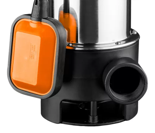 NEO Szennyvízszivattyú, inox ház, 1100W, 18.000L/óra (04-736)