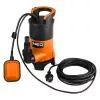 NEO Szennyvízszivattyú, műanyag házas, 400W, 8000L/óra (04-745)