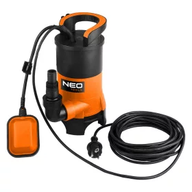   NEO Szennyvízszivattyú, műanyag házas, 400W, 8000L/óra (04-745)