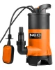 NEO Szennyvízszivattyú, műanyag házas, 900W, 16000L/óra (04-746)