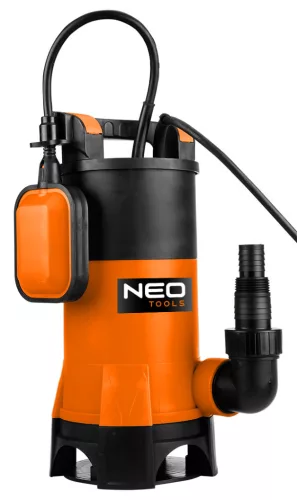 NEO Szennyvízszivattyú, műanyag házas, 900W, 16000L/óra (04-746)