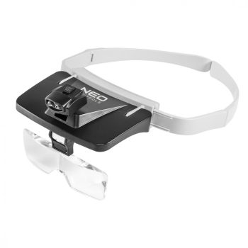   NEO Fejpántos nagyító, 5 lencsével, LED-es világítással (06-130)