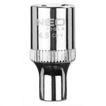   NEO Dugókulcs 4.5mm, 1/4", hatlapú, SUPERLOCK (08-221)