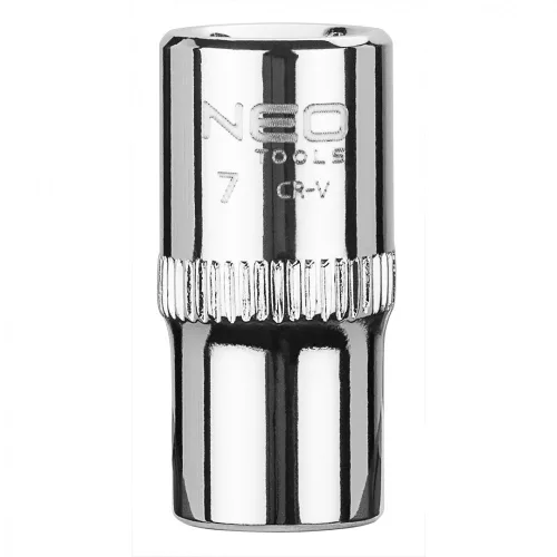 NEO Dugókulcs 7mm, 1/4", hatlapú, SUPERLOCK (08-225)