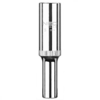   NEO Dugókulcs 5mm, 1/4", hosszú, hatlapú, SUPERLOCK (08-237)