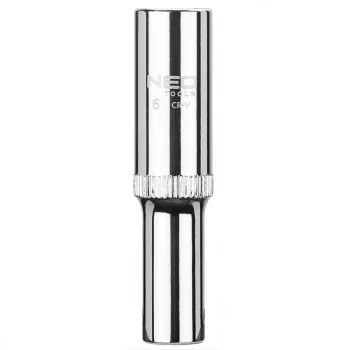   NEO Dugókulcs 6mm, 1/4", hosszú, hatlapú, SUPERLOCK (08-239)