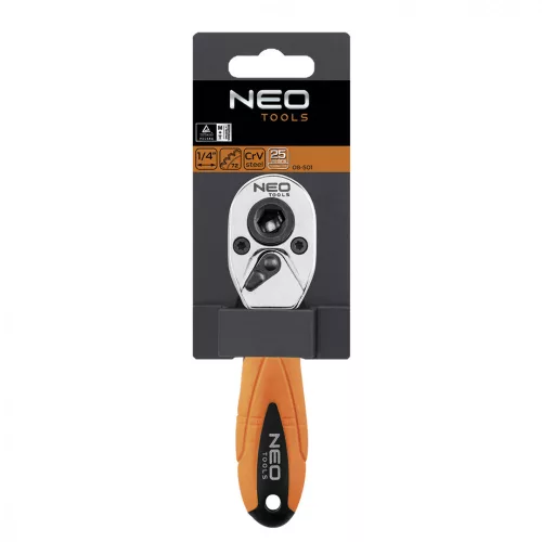 NEO Racsnis kulcs 1/4" 105mm (08-501)
