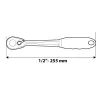 NEO Racsnis kulcs 1/2" 255mm, (08-520)
