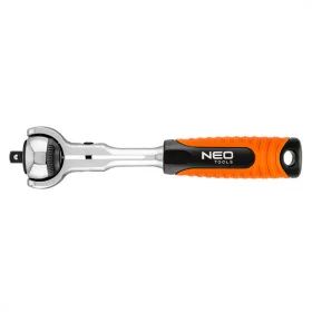   NEO Racsnis kulcs 1/4", forgófejes 360°, 72 fog (08-540)
