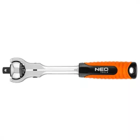   NEO Racsnis kulcs 1/2", forgófejes 360°, 72 fog (08-546)