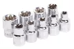NEO Torxkulcs készlet 9db, 1/2", E10 - E25 (08-649)