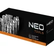 NEO Torxkulcs készlet 9db, 1/2", E10 - E25 (08-649)